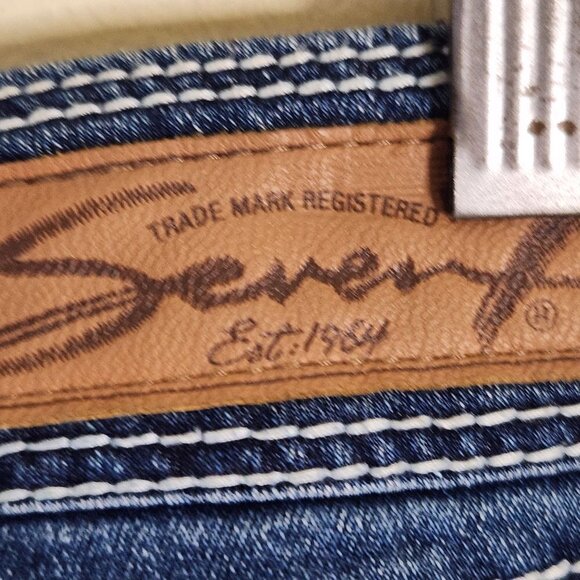 Seven 7 Cropped/ Capri Jeans Size 8 - Picture 5 of 7